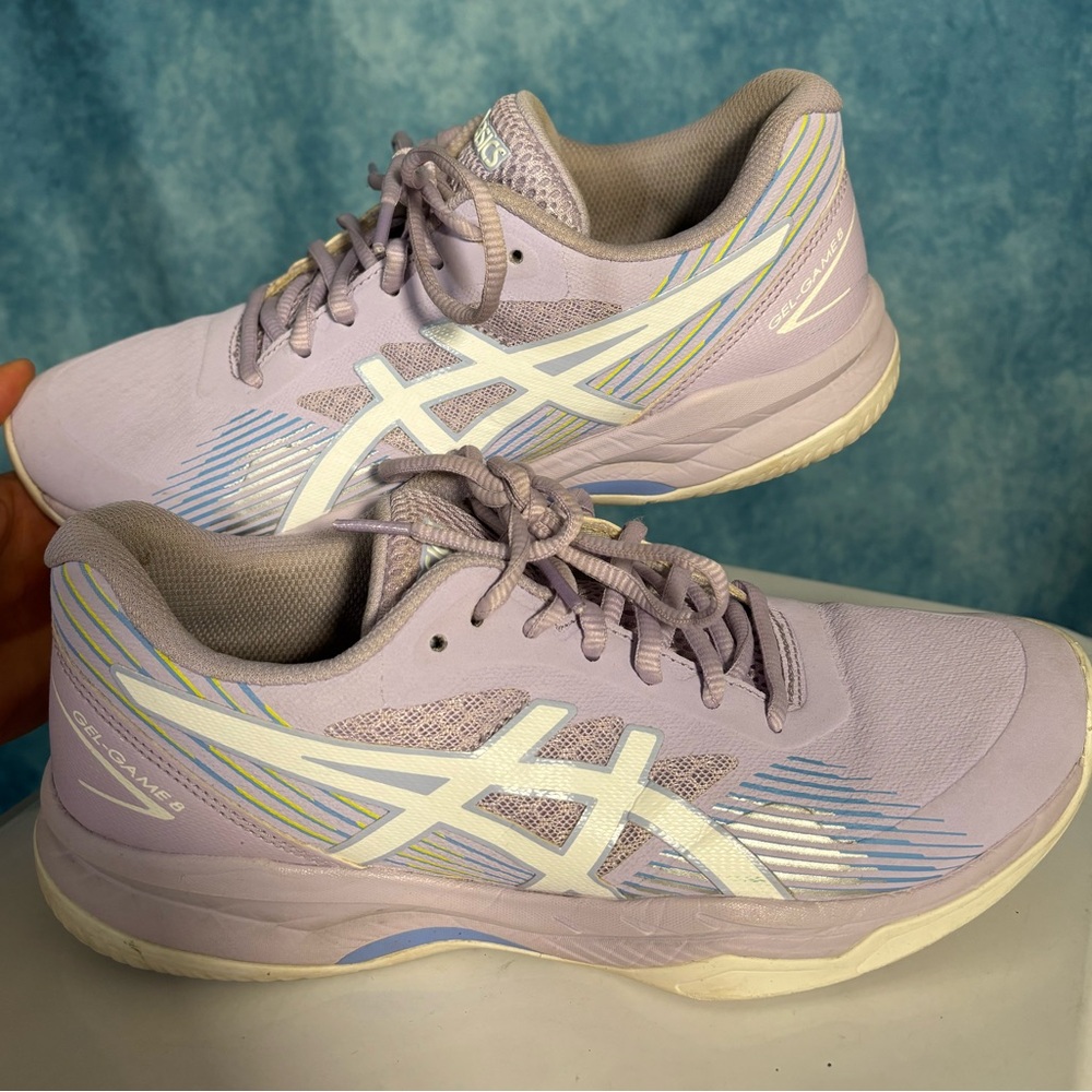 ASICS Gel Game 8 Tennis Shoes Purple Women’s 8.5